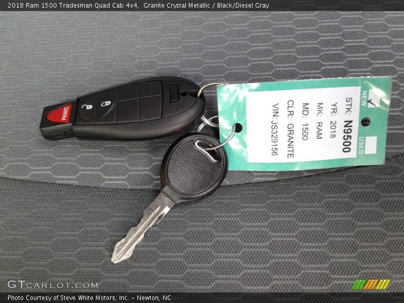 Granite Crystal Metallic / Black/Diesel Gray 2018 Ram 1500 Tradesman Quad Cab 4x4