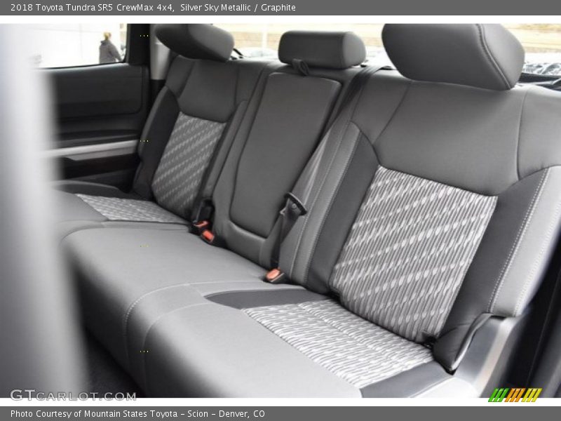 Silver Sky Metallic / Graphite 2018 Toyota Tundra SR5 CrewMax 4x4