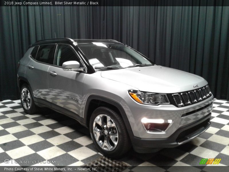 Billet Silver Metallic / Black 2018 Jeep Compass Limited