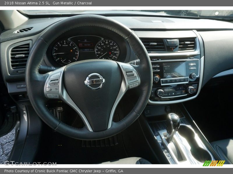 Gun Metallic / Charcoal 2018 Nissan Altima 2.5 SL