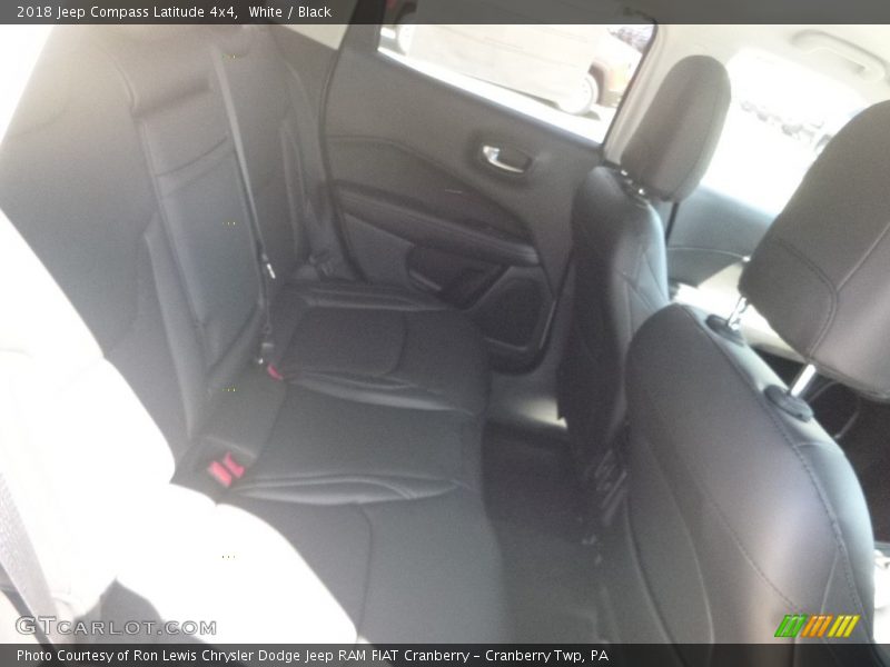 White / Black 2018 Jeep Compass Latitude 4x4