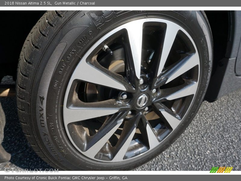 Gun Metallic / Charcoal 2018 Nissan Altima 2.5 SL