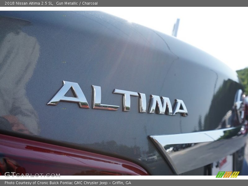 Gun Metallic / Charcoal 2018 Nissan Altima 2.5 SL