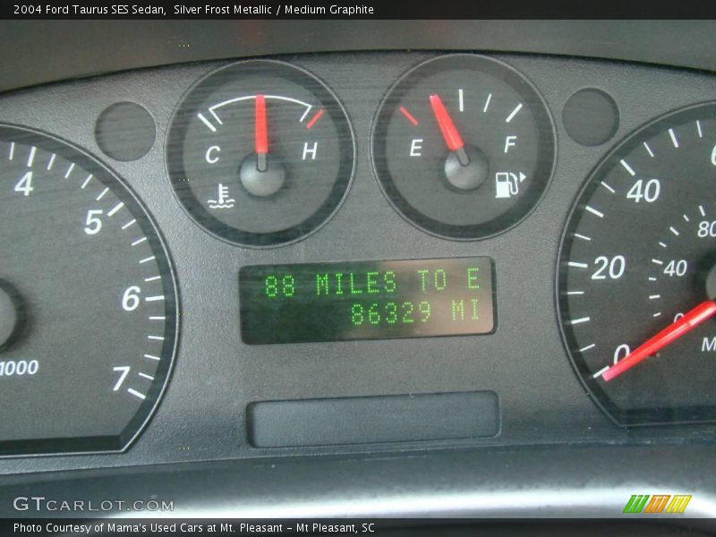 Silver Frost Metallic / Medium Graphite 2004 Ford Taurus SES Sedan