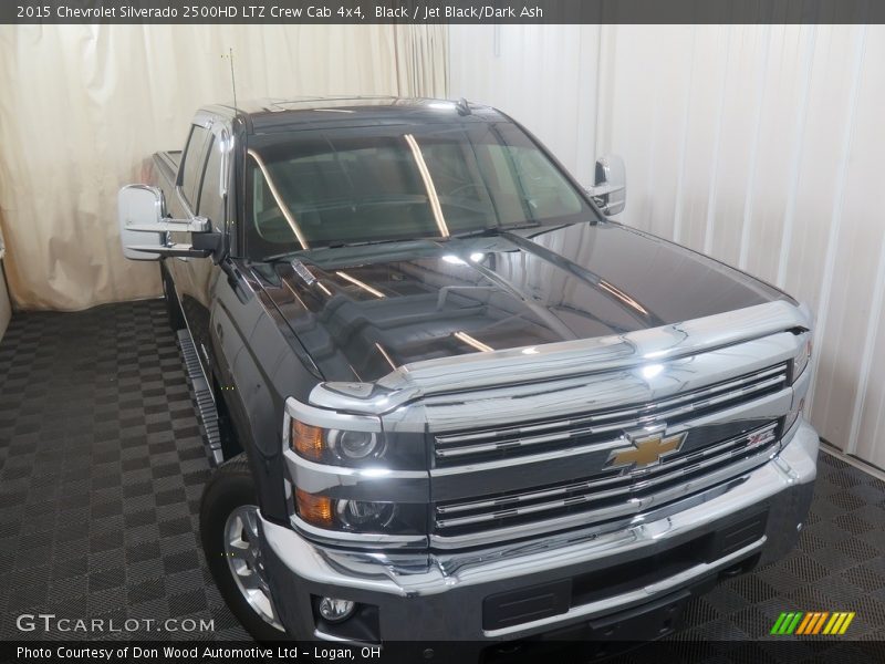 Black / Jet Black/Dark Ash 2015 Chevrolet Silverado 2500HD LTZ Crew Cab 4x4