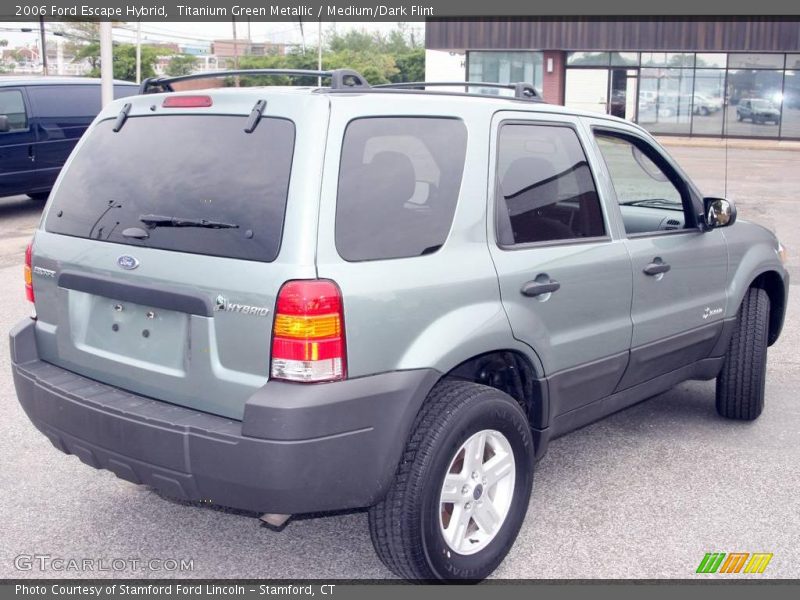 Titanium Green Metallic / Medium/Dark Flint 2006 Ford Escape Hybrid