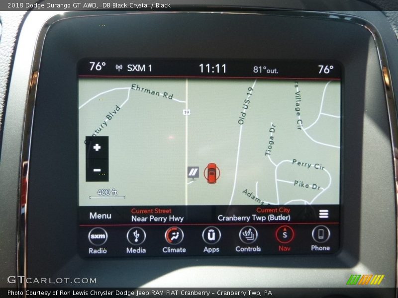 DB Black Crystal / Black 2018 Dodge Durango GT AWD