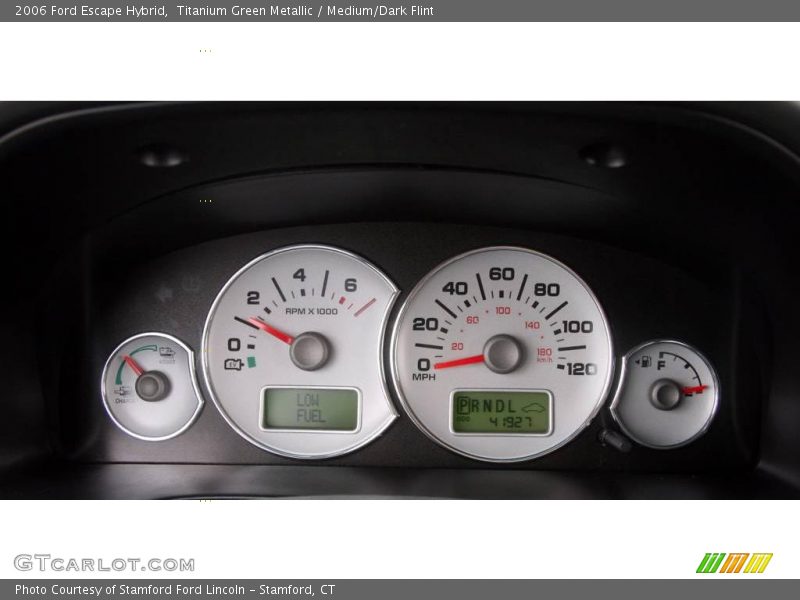 Titanium Green Metallic / Medium/Dark Flint 2006 Ford Escape Hybrid