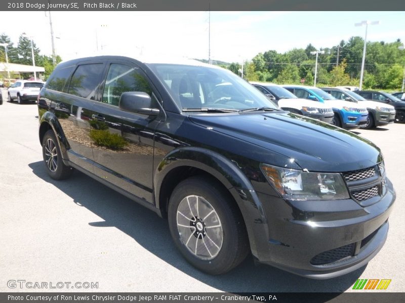 Pitch Black / Black 2018 Dodge Journey SE