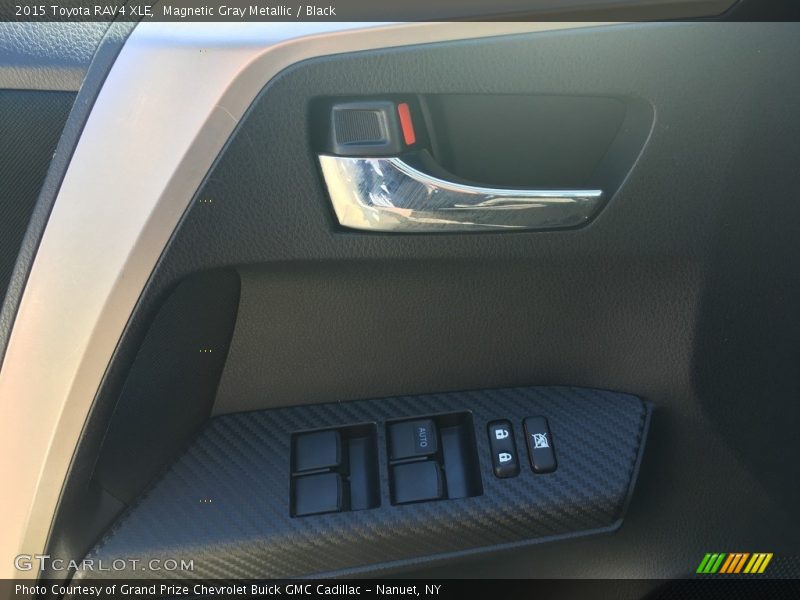 Magnetic Gray Metallic / Black 2015 Toyota RAV4 XLE