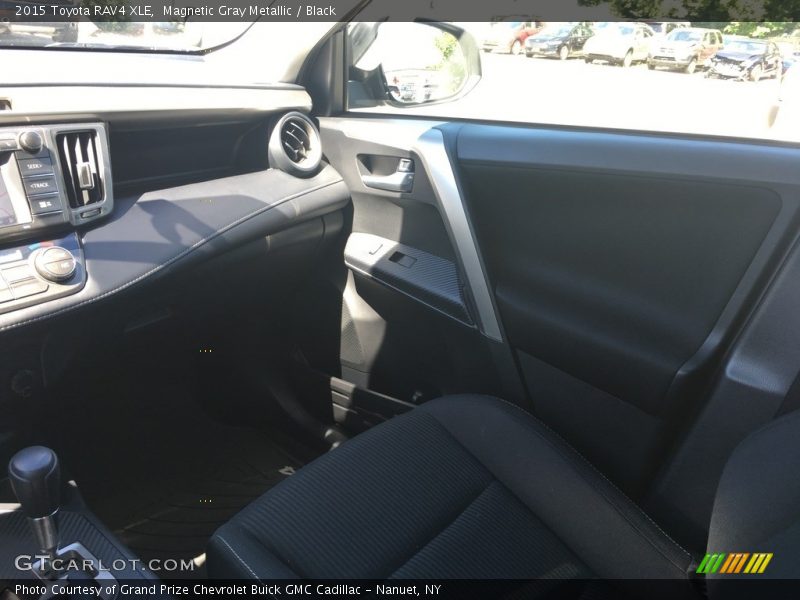 Magnetic Gray Metallic / Black 2015 Toyota RAV4 XLE