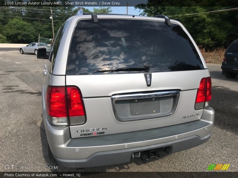Silver Birch Metallic / Dove Grey 2005 Lincoln Aviator Luxury AWD