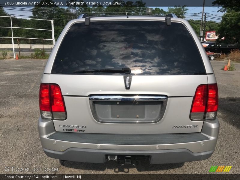 Silver Birch Metallic / Dove Grey 2005 Lincoln Aviator Luxury AWD