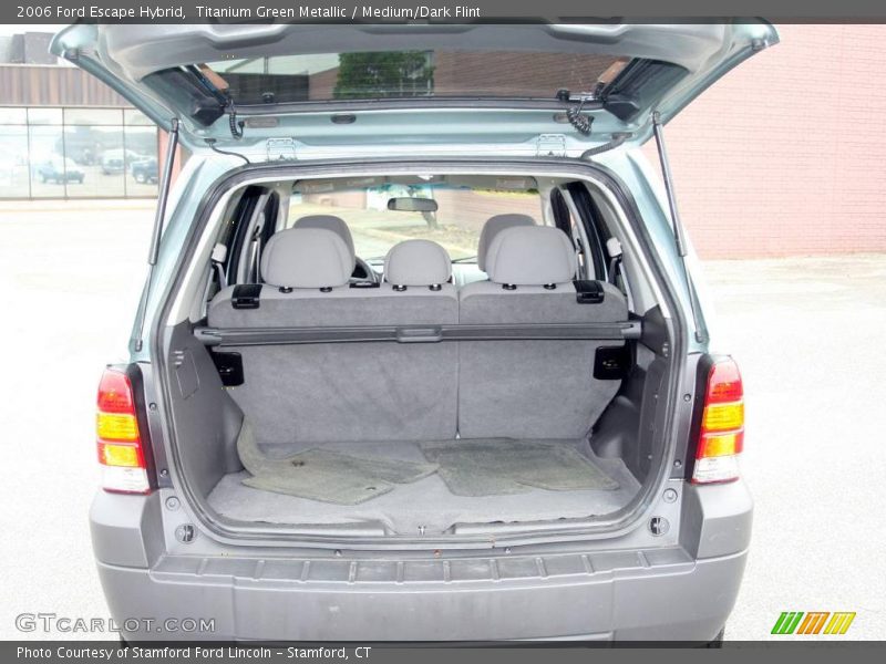 Titanium Green Metallic / Medium/Dark Flint 2006 Ford Escape Hybrid