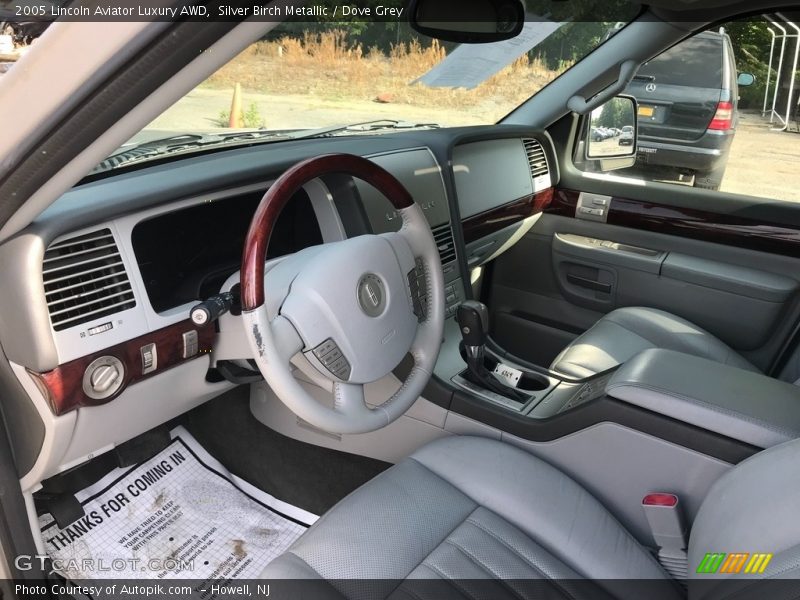 Silver Birch Metallic / Dove Grey 2005 Lincoln Aviator Luxury AWD