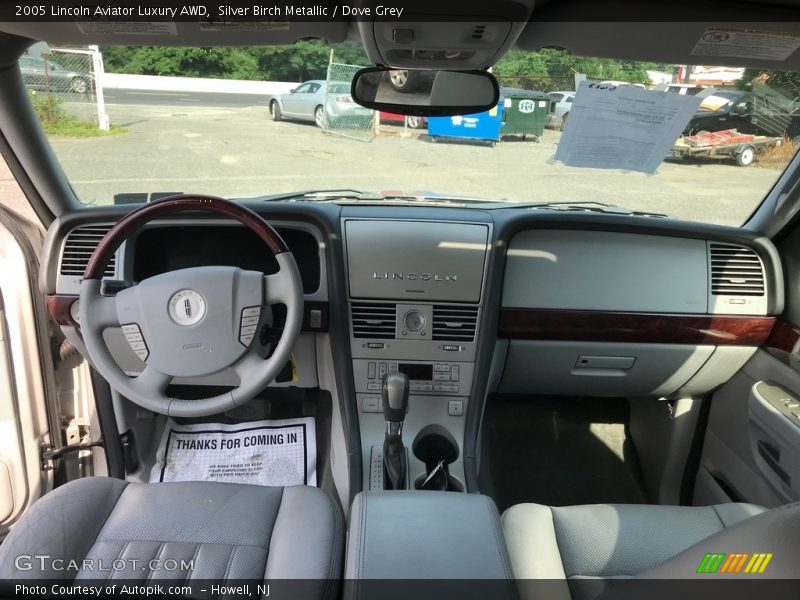 Silver Birch Metallic / Dove Grey 2005 Lincoln Aviator Luxury AWD
