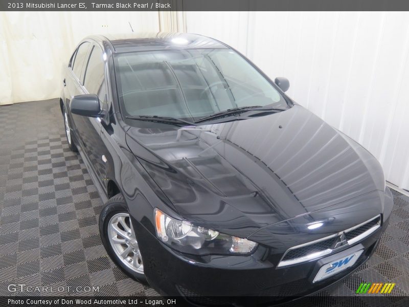 Tarmac Black Pearl / Black 2013 Mitsubishi Lancer ES