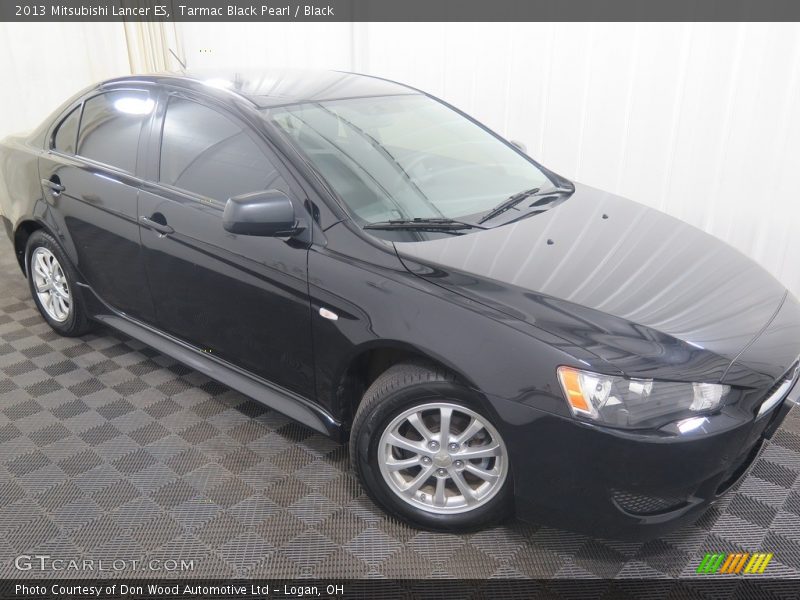Tarmac Black Pearl / Black 2013 Mitsubishi Lancer ES
