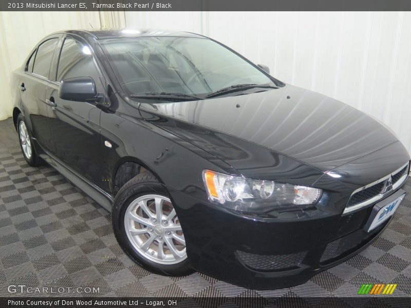 Tarmac Black Pearl / Black 2013 Mitsubishi Lancer ES