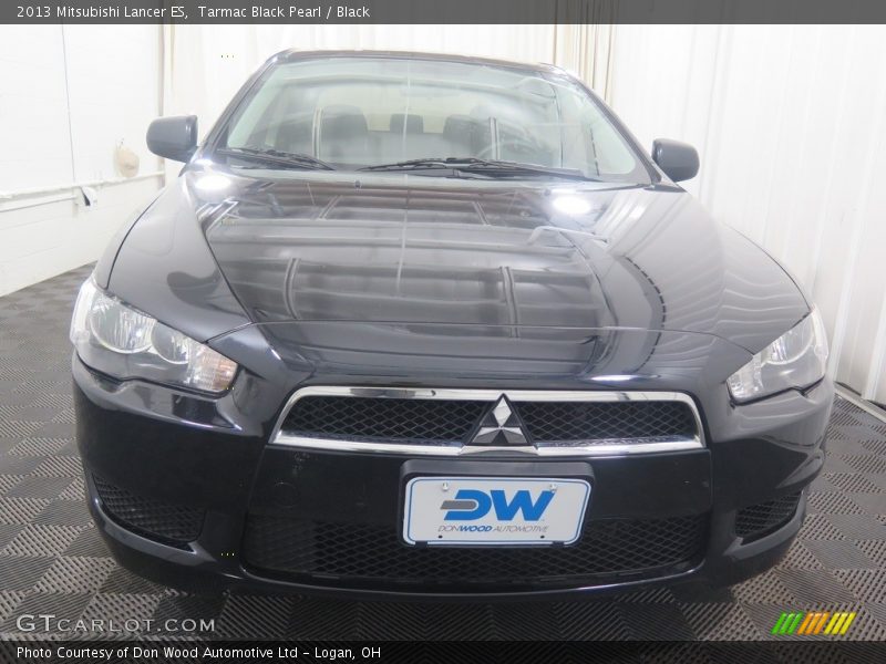 Tarmac Black Pearl / Black 2013 Mitsubishi Lancer ES