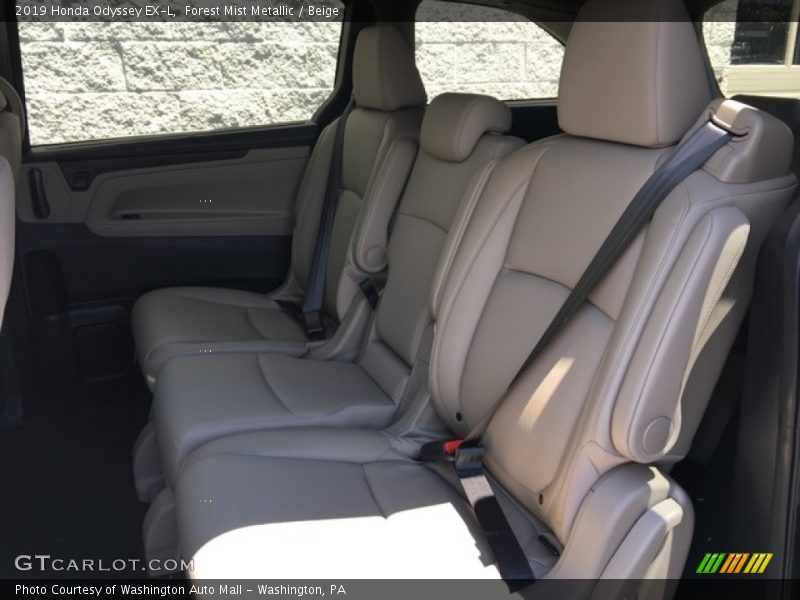 Forest Mist Metallic / Beige 2019 Honda Odyssey EX-L