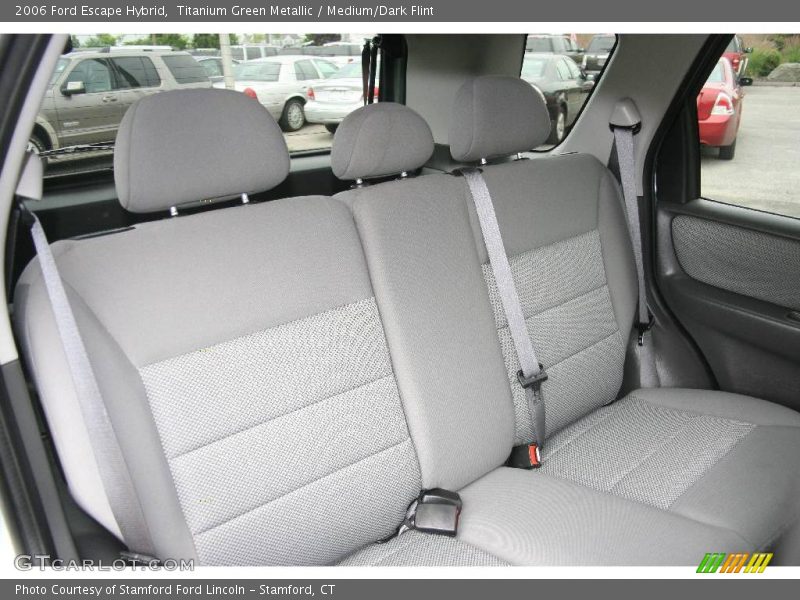 Titanium Green Metallic / Medium/Dark Flint 2006 Ford Escape Hybrid
