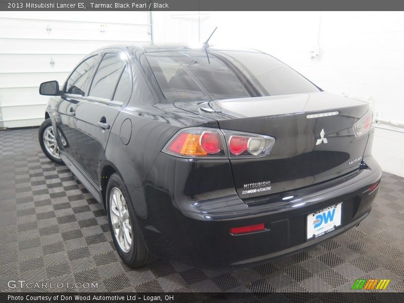 Tarmac Black Pearl / Black 2013 Mitsubishi Lancer ES