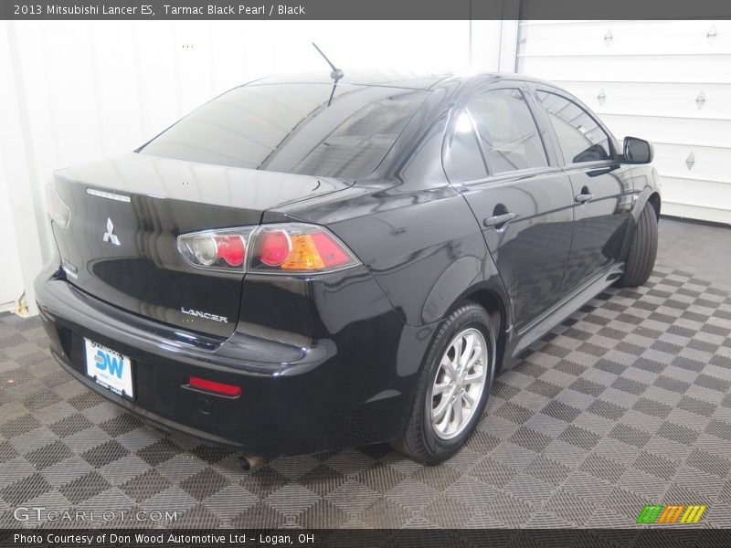 Tarmac Black Pearl / Black 2013 Mitsubishi Lancer ES