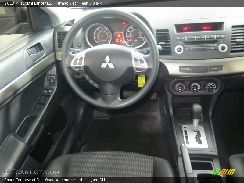 Tarmac Black Pearl / Black 2013 Mitsubishi Lancer ES