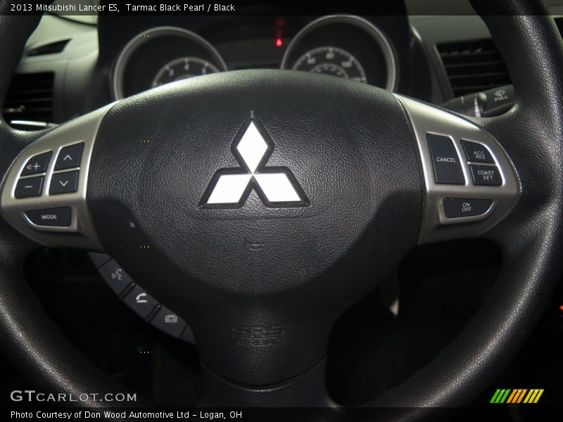 Tarmac Black Pearl / Black 2013 Mitsubishi Lancer ES