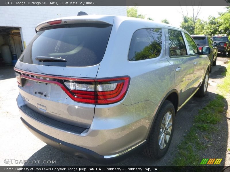 Billet Metallic / Black 2018 Dodge Durango SXT AWD