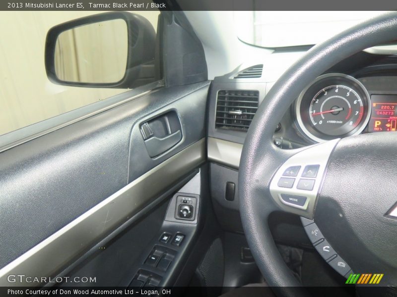 Tarmac Black Pearl / Black 2013 Mitsubishi Lancer ES