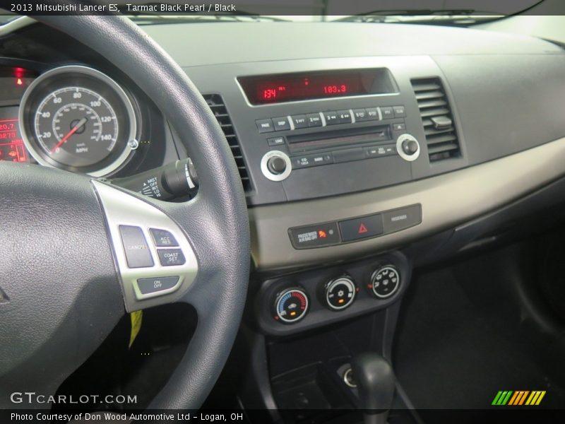 Tarmac Black Pearl / Black 2013 Mitsubishi Lancer ES