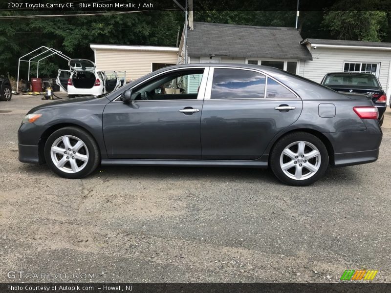 Blue Ribbon Metallic / Ash 2007 Toyota Camry CE