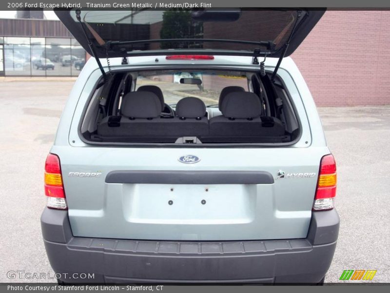 Titanium Green Metallic / Medium/Dark Flint 2006 Ford Escape Hybrid