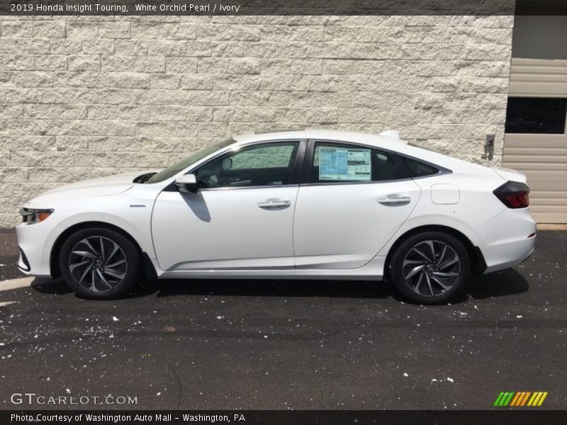 White Orchid Pearl / Ivory 2019 Honda Insight Touring