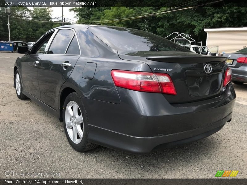 Blue Ribbon Metallic / Ash 2007 Toyota Camry CE