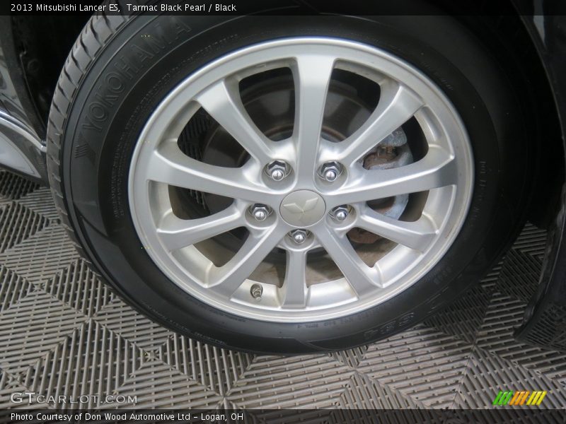 Tarmac Black Pearl / Black 2013 Mitsubishi Lancer ES