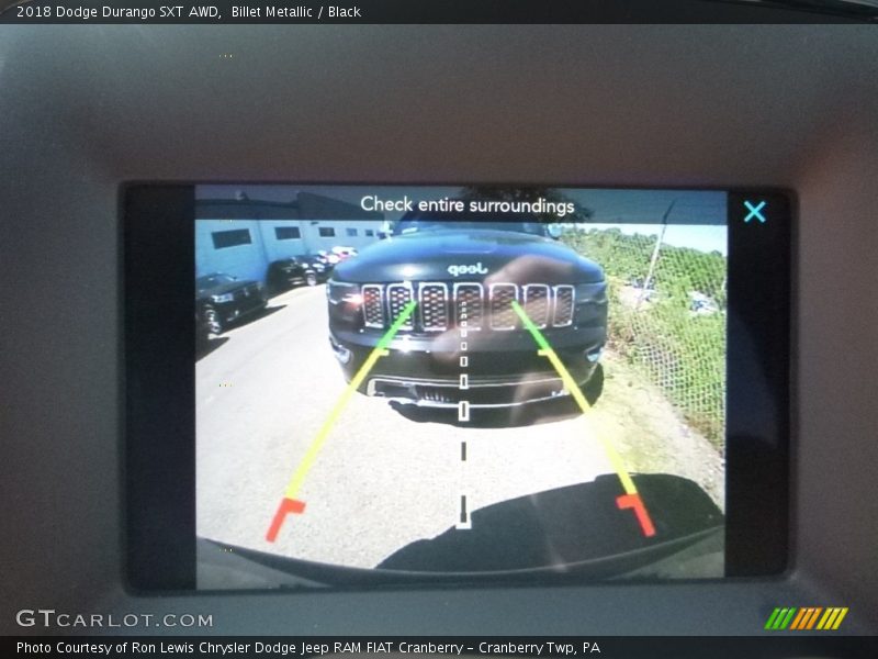 Billet Metallic / Black 2018 Dodge Durango SXT AWD