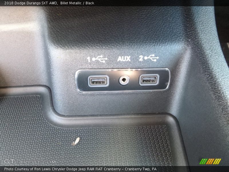 Billet Metallic / Black 2018 Dodge Durango SXT AWD