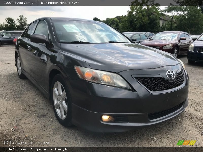 Blue Ribbon Metallic / Ash 2007 Toyota Camry CE