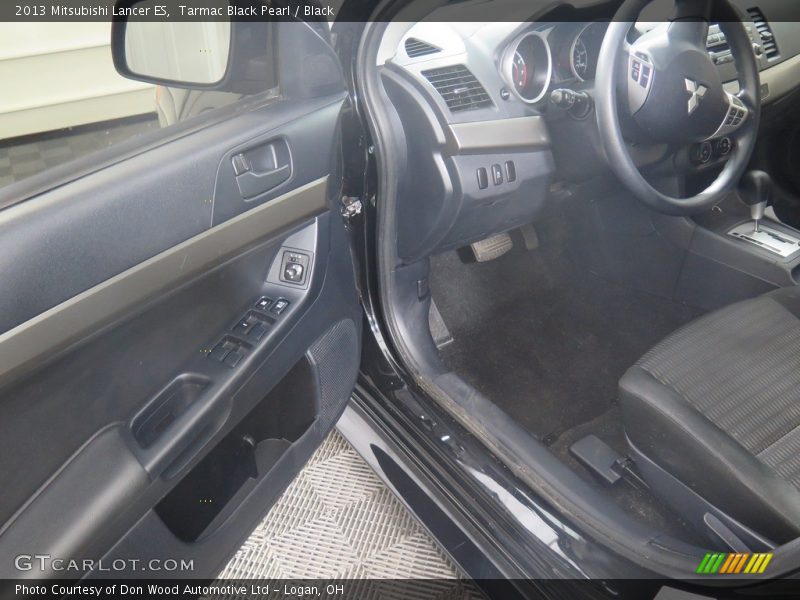 Tarmac Black Pearl / Black 2013 Mitsubishi Lancer ES