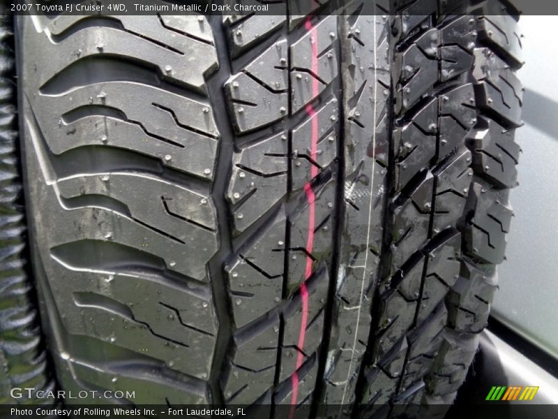 Titanium Metallic / Dark Charcoal 2007 Toyota FJ Cruiser 4WD