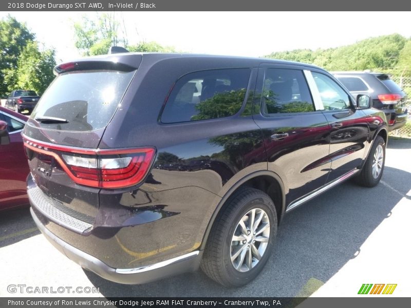 In–Violet / Black 2018 Dodge Durango SXT AWD