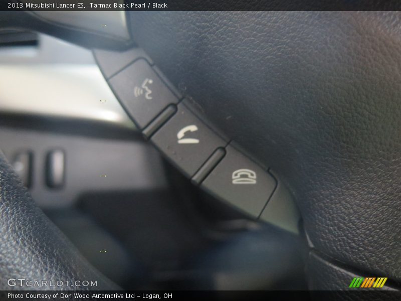 Tarmac Black Pearl / Black 2013 Mitsubishi Lancer ES