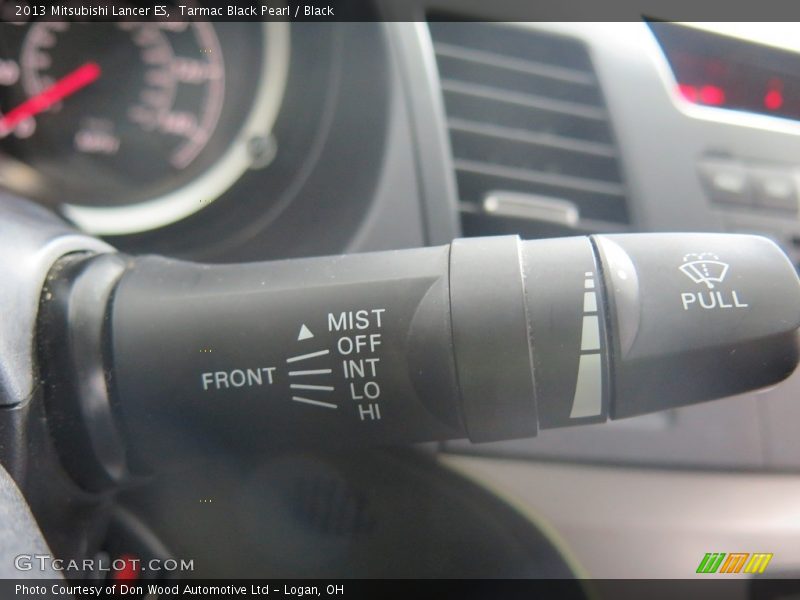 Tarmac Black Pearl / Black 2013 Mitsubishi Lancer ES