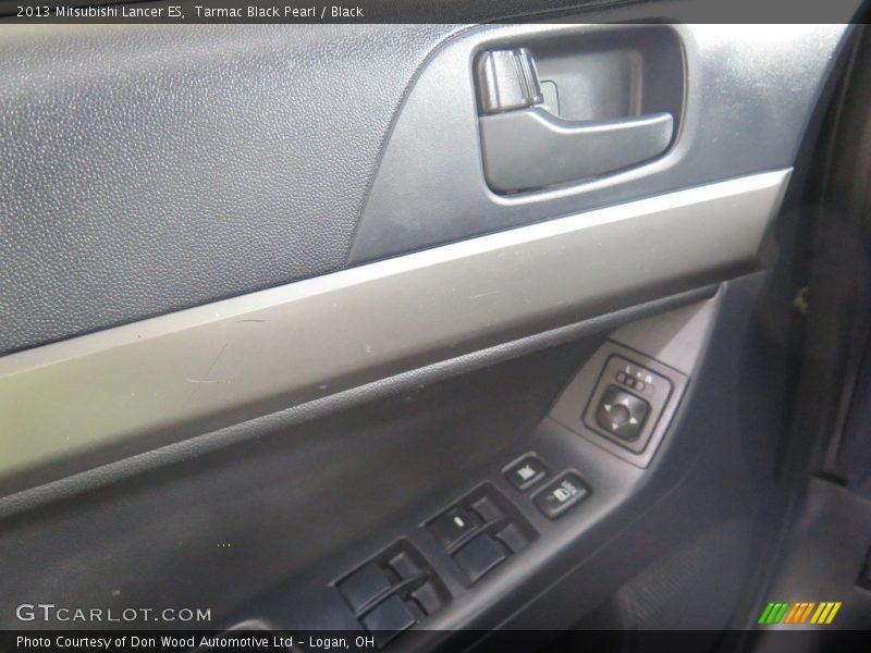 Tarmac Black Pearl / Black 2013 Mitsubishi Lancer ES