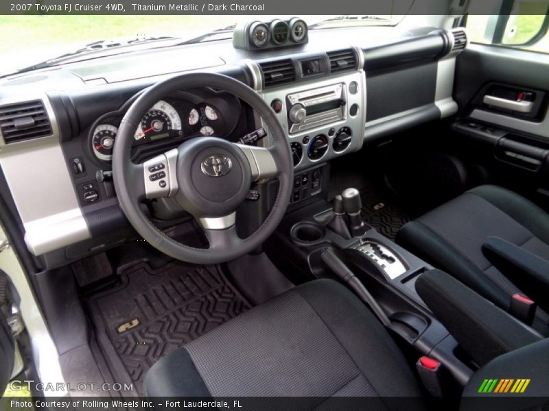 Titanium Metallic / Dark Charcoal 2007 Toyota FJ Cruiser 4WD