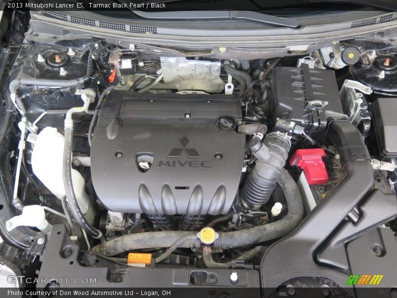 Tarmac Black Pearl / Black 2013 Mitsubishi Lancer ES