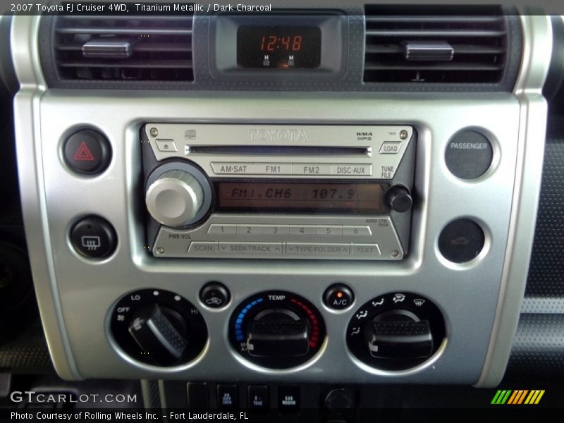 Titanium Metallic / Dark Charcoal 2007 Toyota FJ Cruiser 4WD